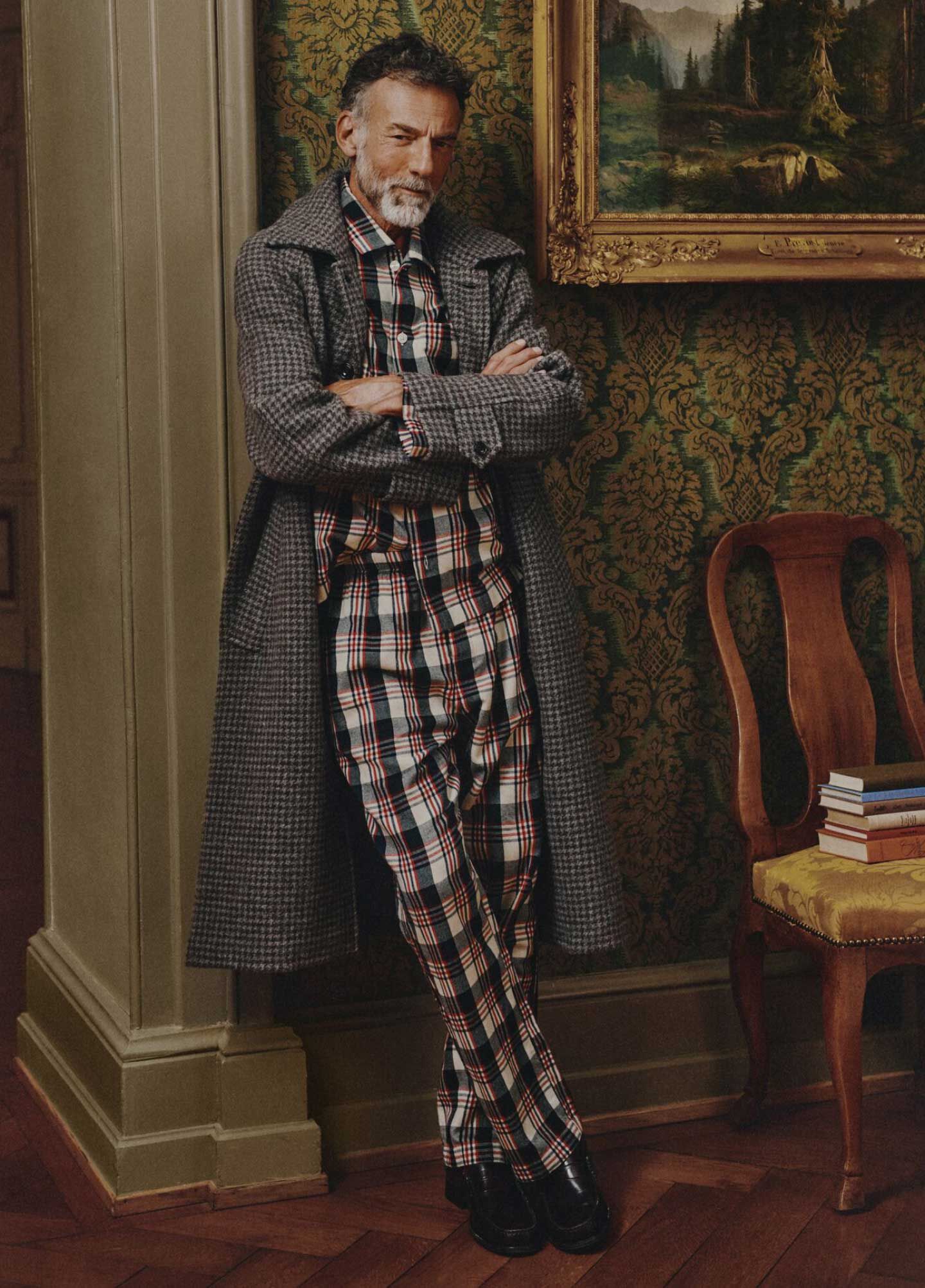 Cadeauset met geruite flanellen pyjama