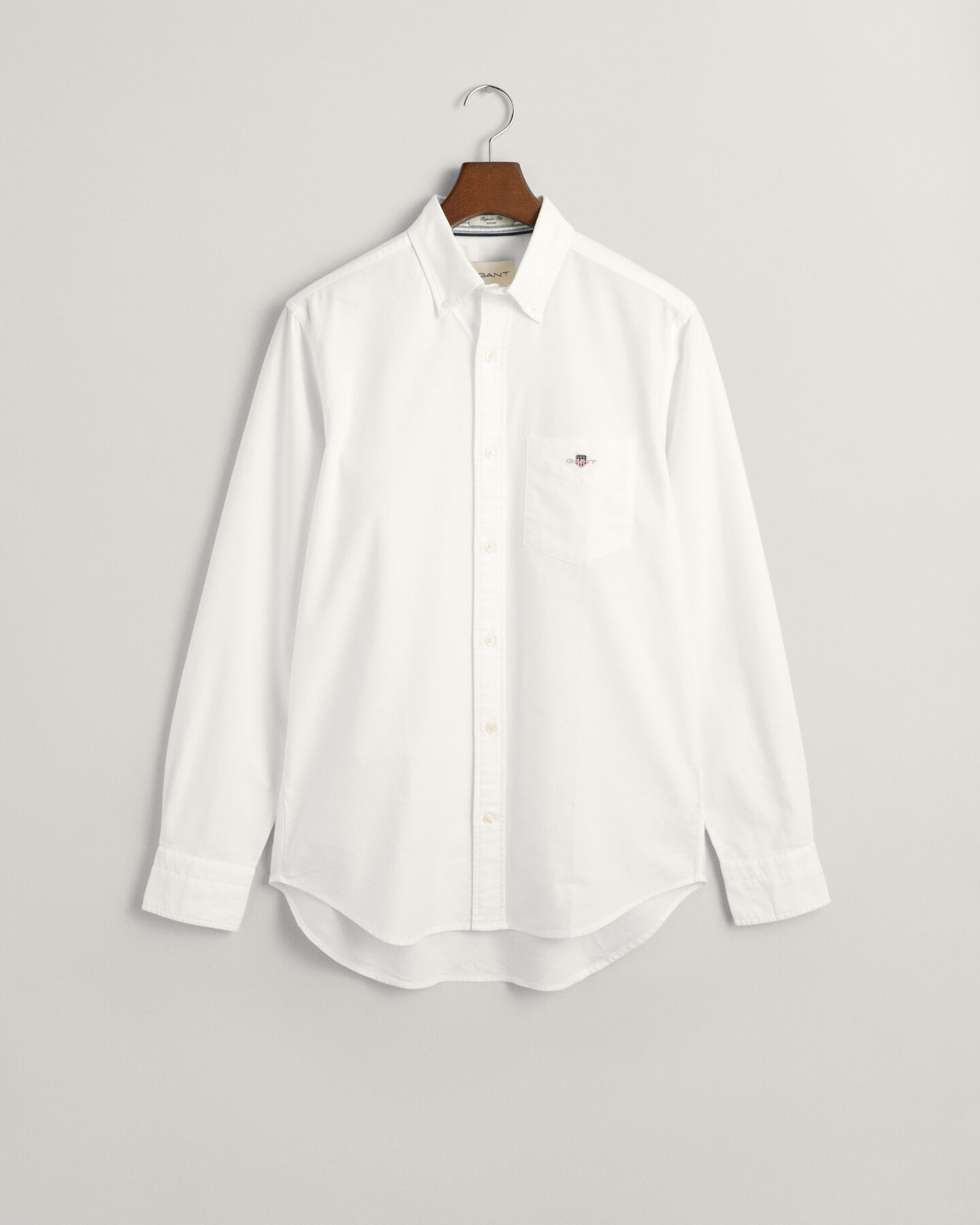 Seasonal Essential Regular Fit Archive Shield Oxford-overhemd
