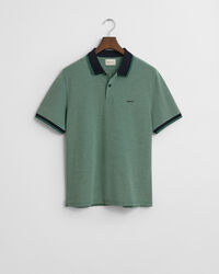 4-kleurig Oxford piqué poloshirt