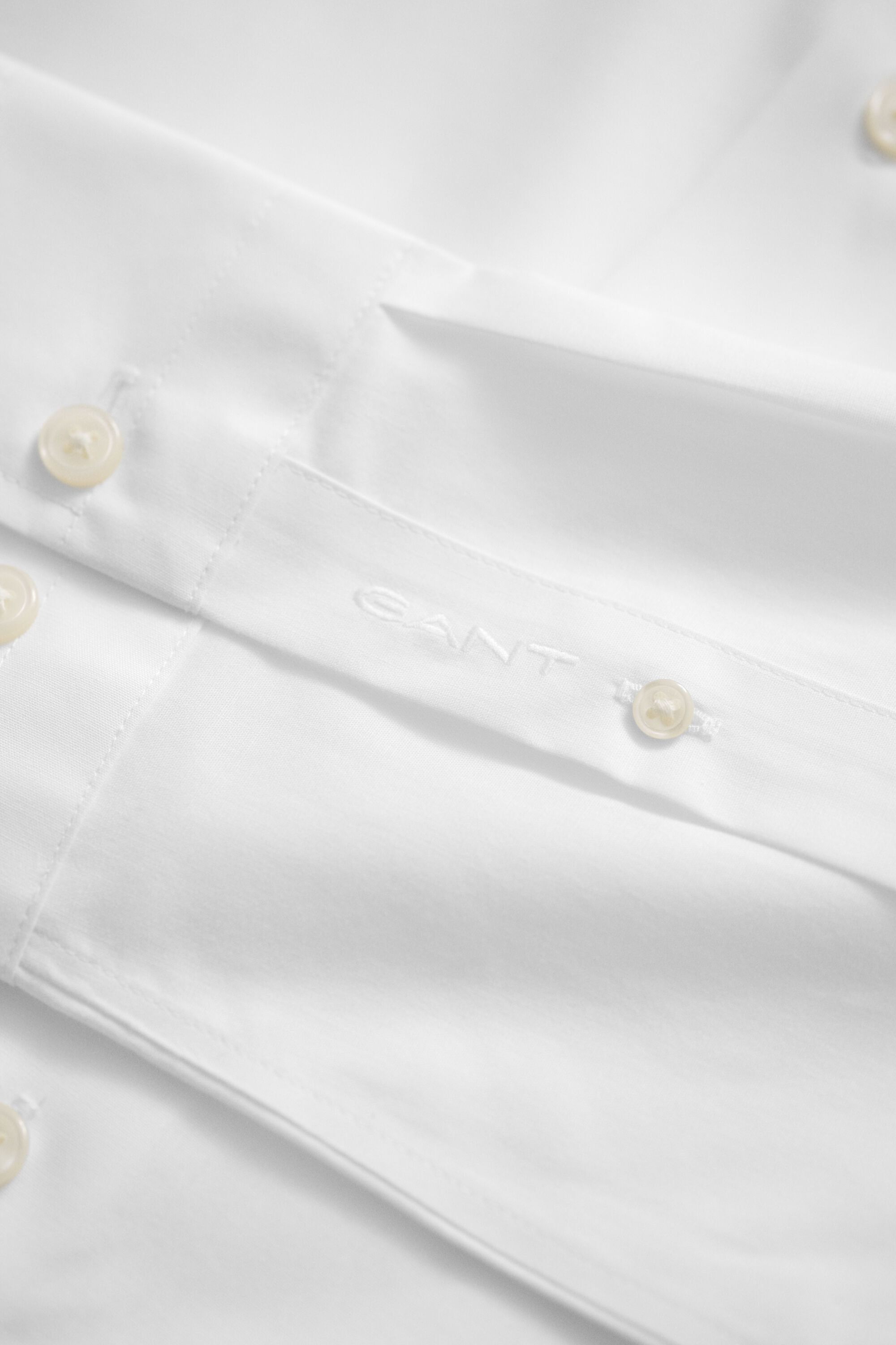 Overoverhemd van stretchpoplin