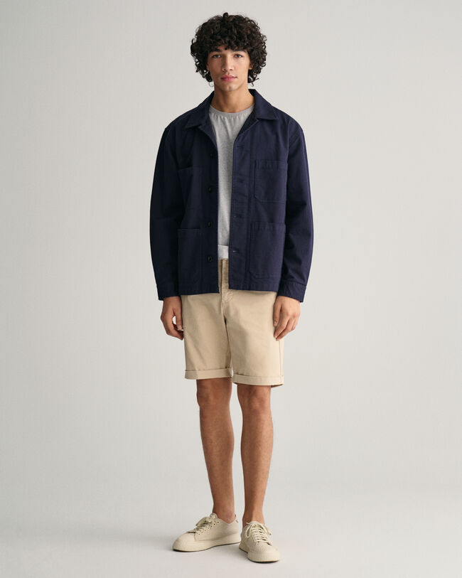 Regular Fit Sunfaded Short