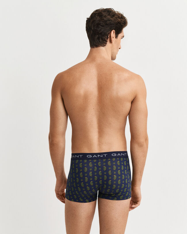 Cadeauset van drie boxershorts met paisleyprint