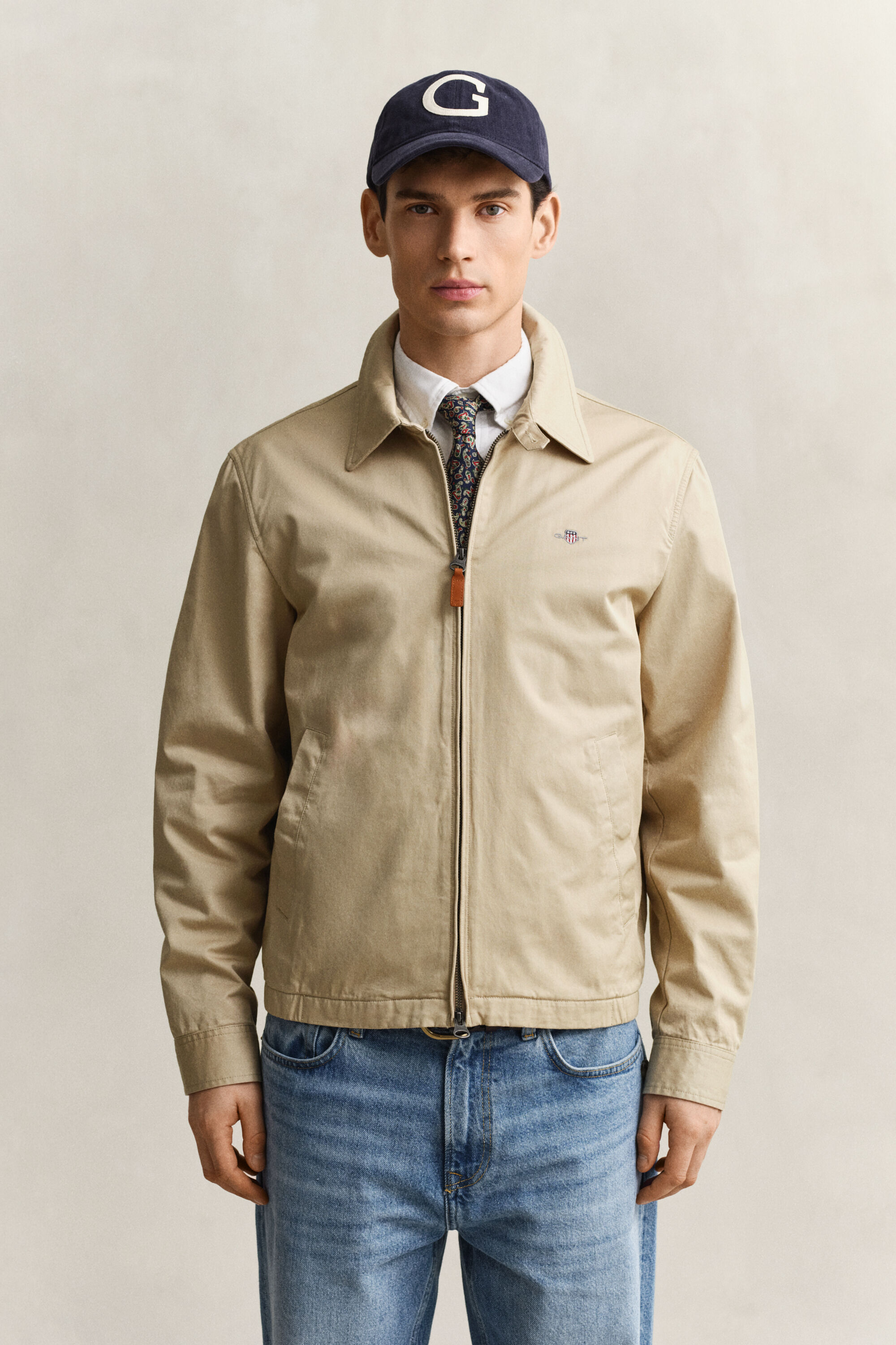Katoenen Windcheater jack