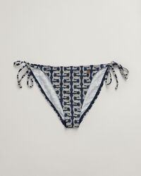 G Patterned bikinibroekje met koordjes