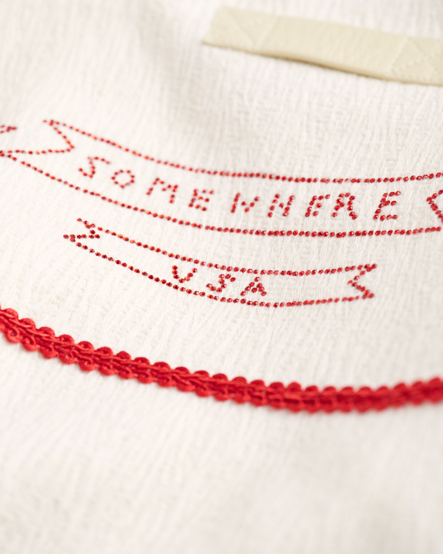 Blank Canvas Project x Kilo Kish bouclé Varsity Jacket