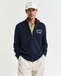 Nautical Flags vest met ritssluiting