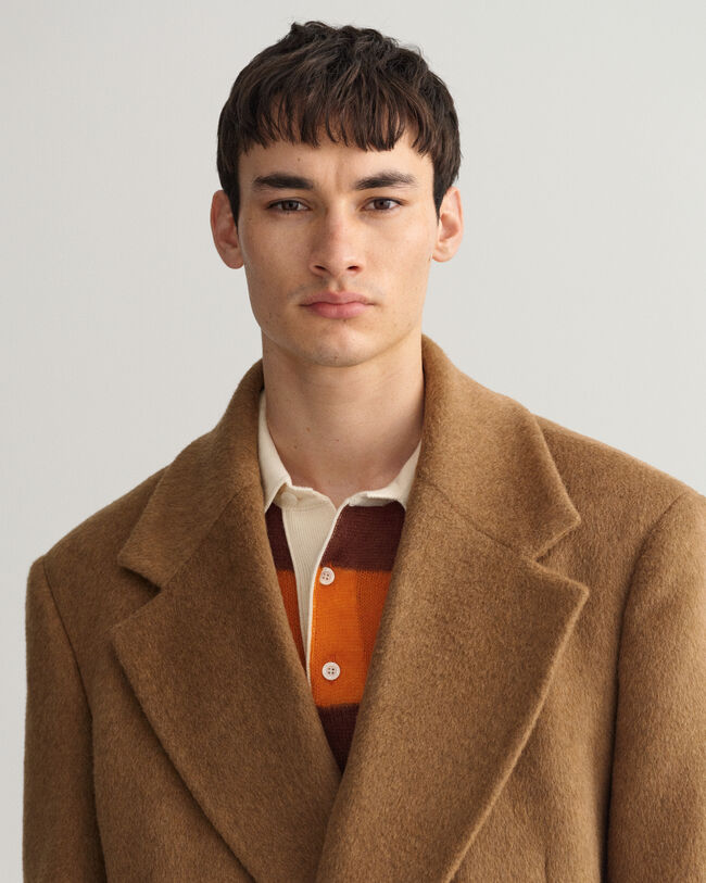 Oversized wollen jas