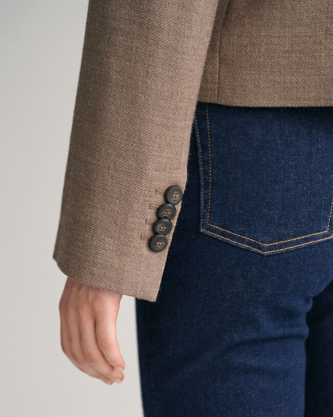 Kort wollen blazerjack