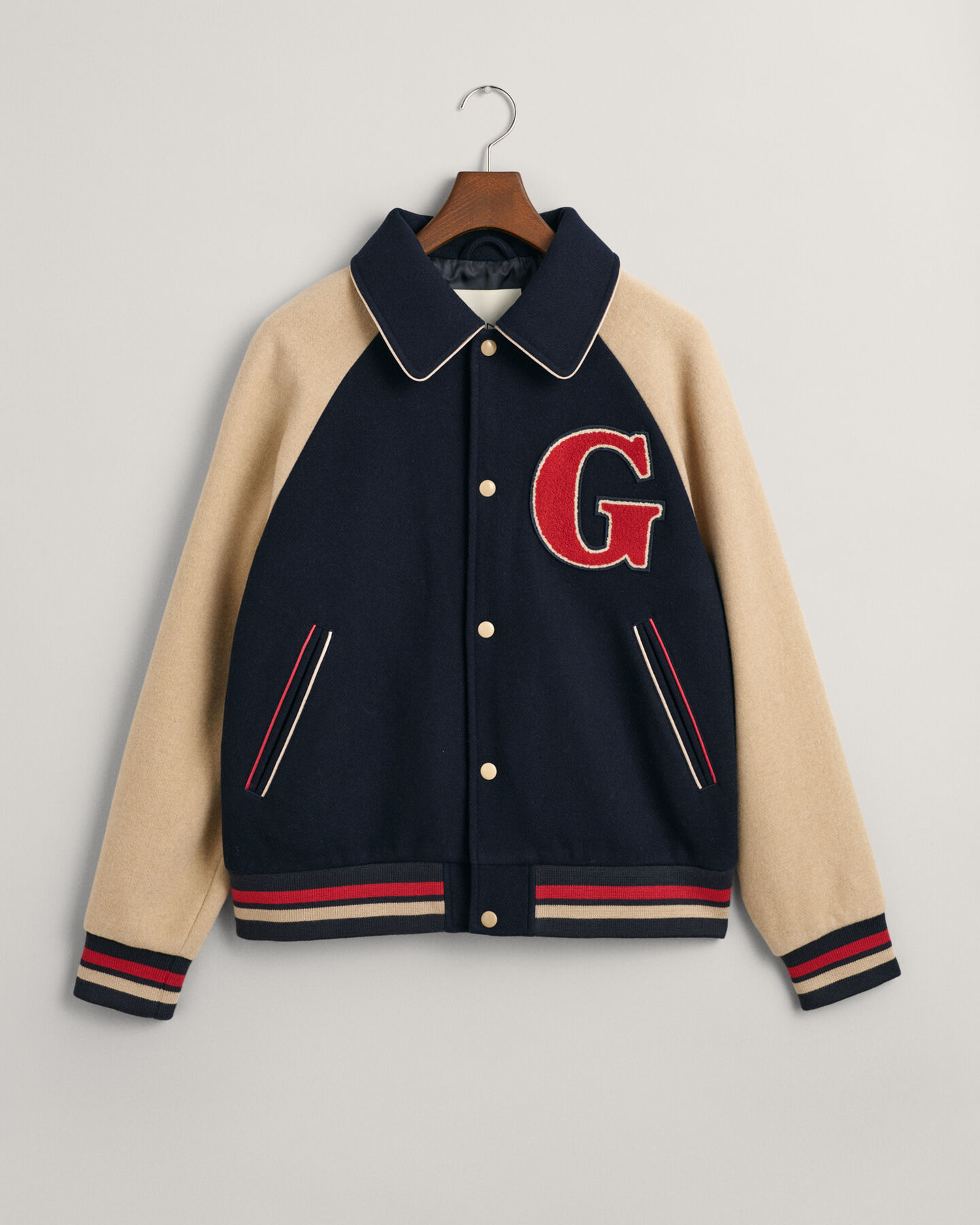 Wollen GANT Varsity Jacket