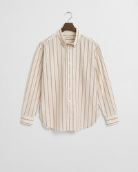 Relaxed Fit Striped Heritage Poplin overhemd