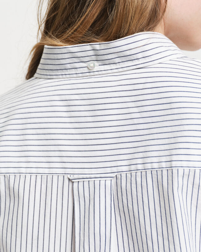 Relaxed Fit Striped Heritage Poplin overhemd