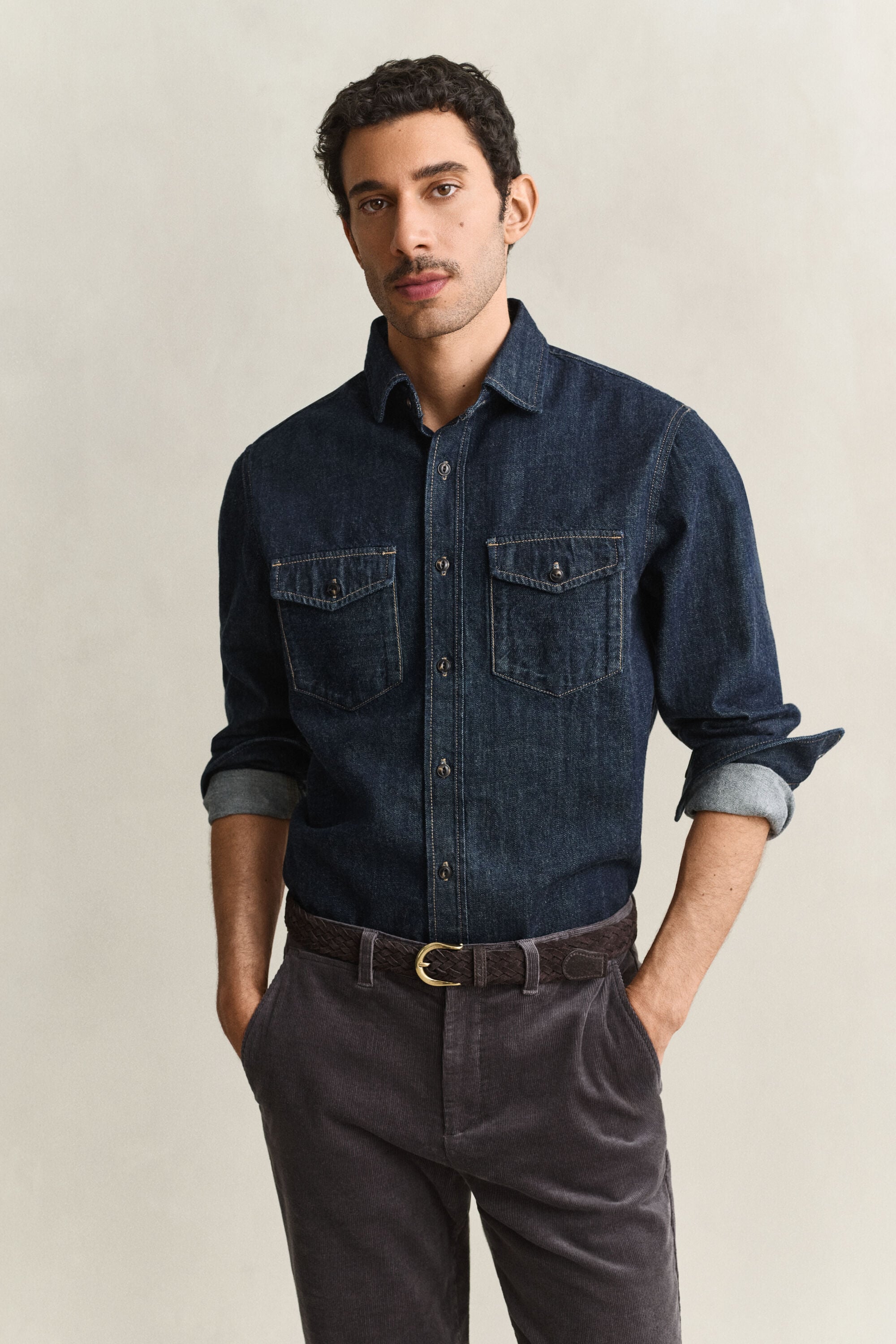 Denim selvedge overhemd