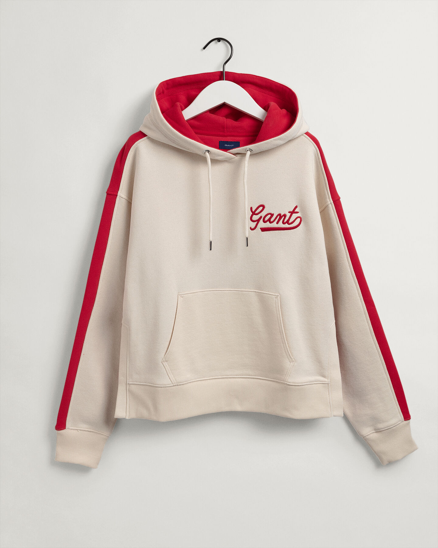 Hoodie met kleurblok
