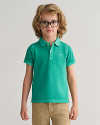 Kids Sunfaded piqu&eacute; poloshirt