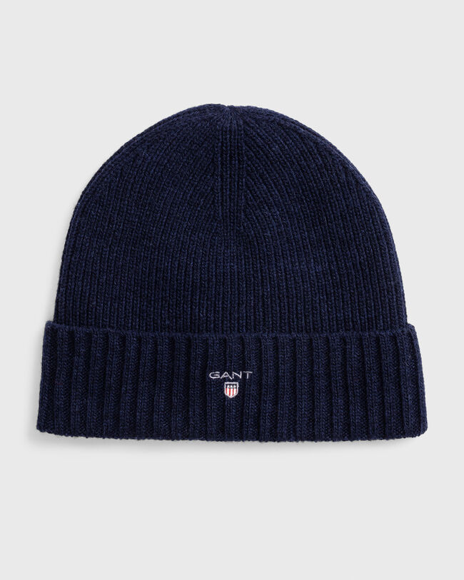 Wollen gevoerde beanie