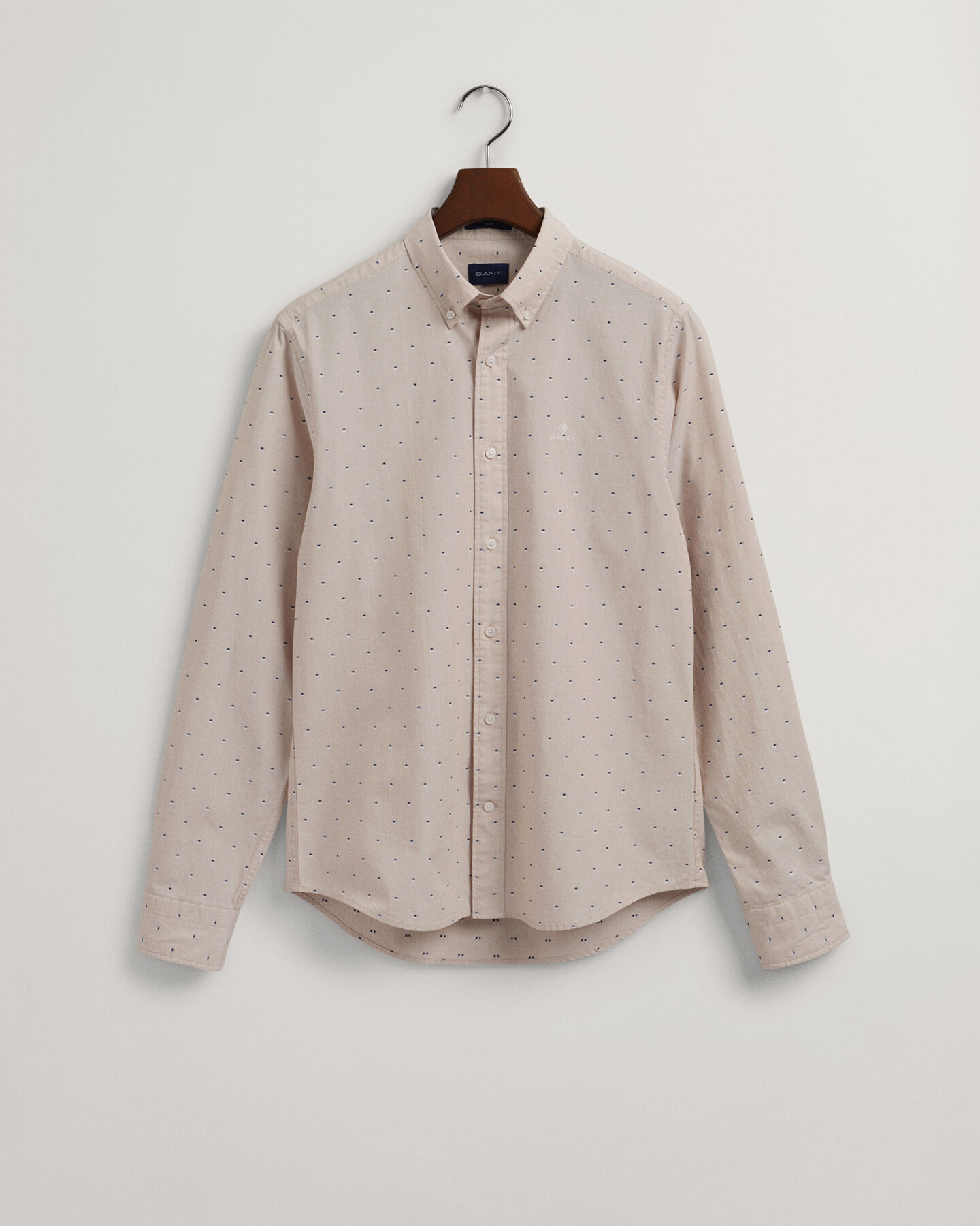 Slim Fit Dobby Dot overhemd