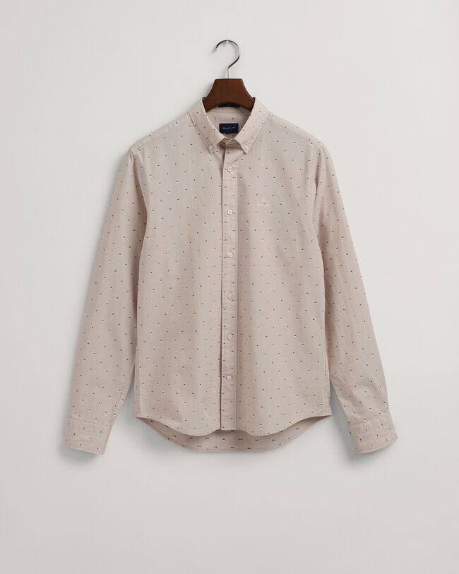 Slim Fit Dobby Dot overhemd