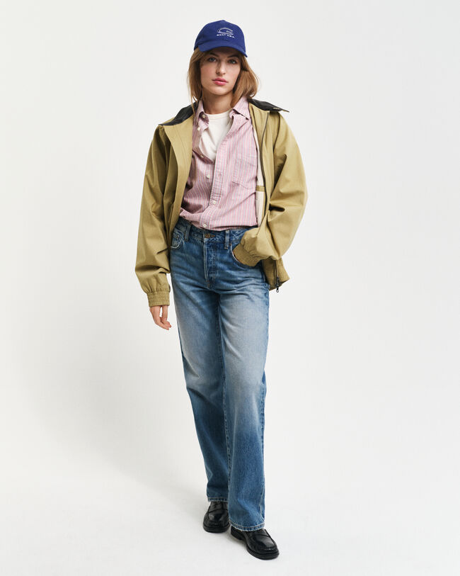 Regular Fit klassiek Oxford-overhemd met strepen