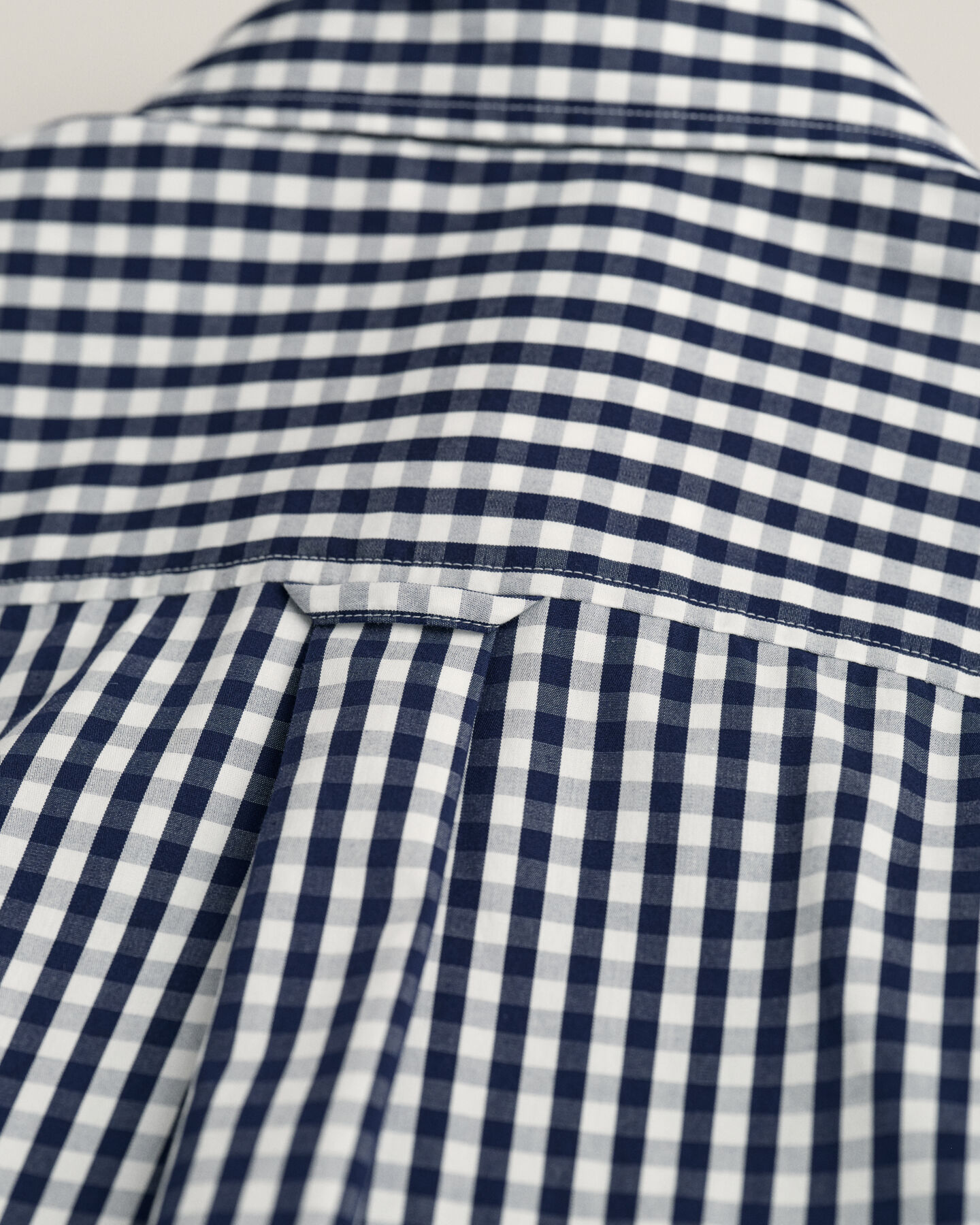 Regular Fit poplin overhemd met Gingham-ruitje
