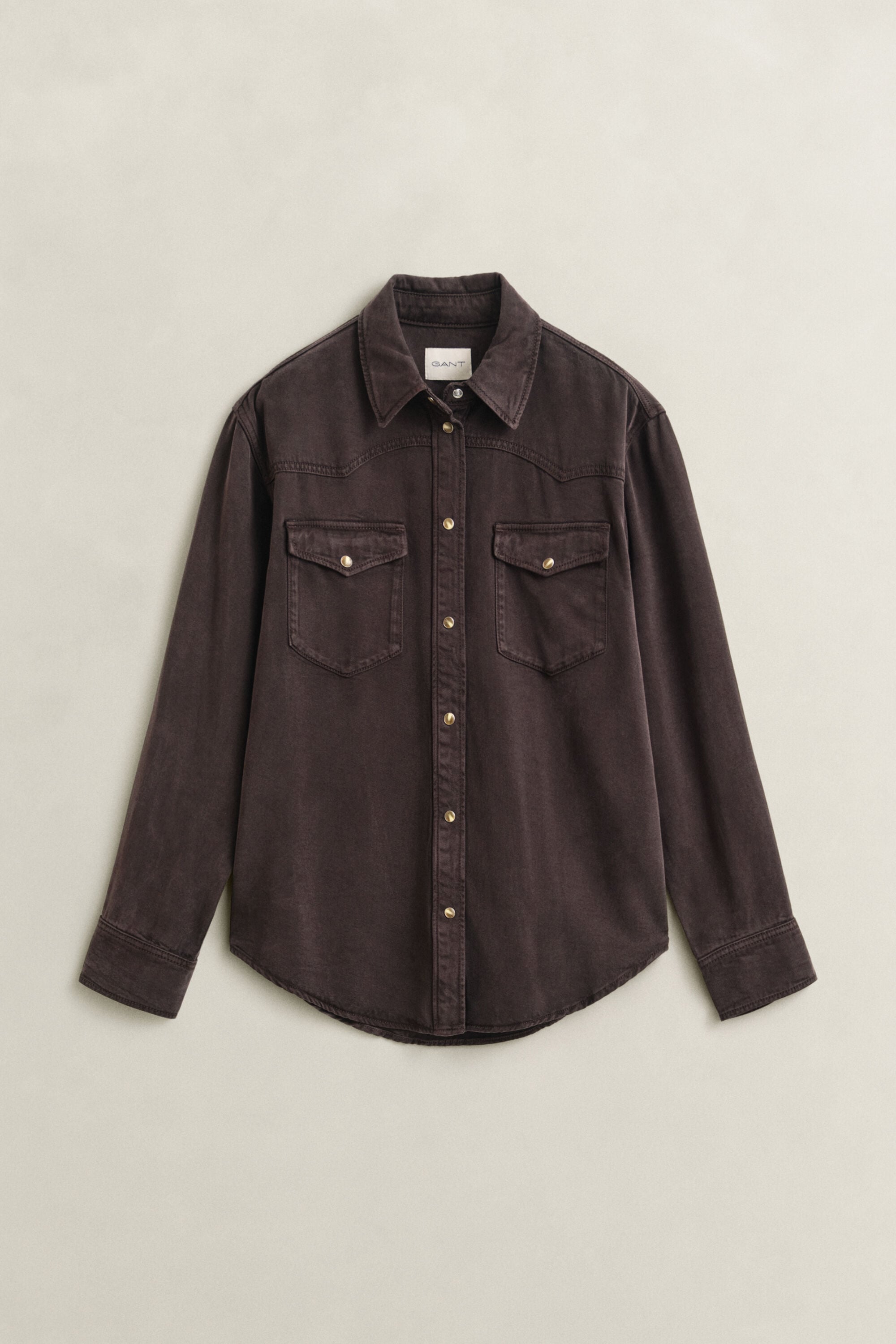 Denim Ranger-overhemd van keperstof
