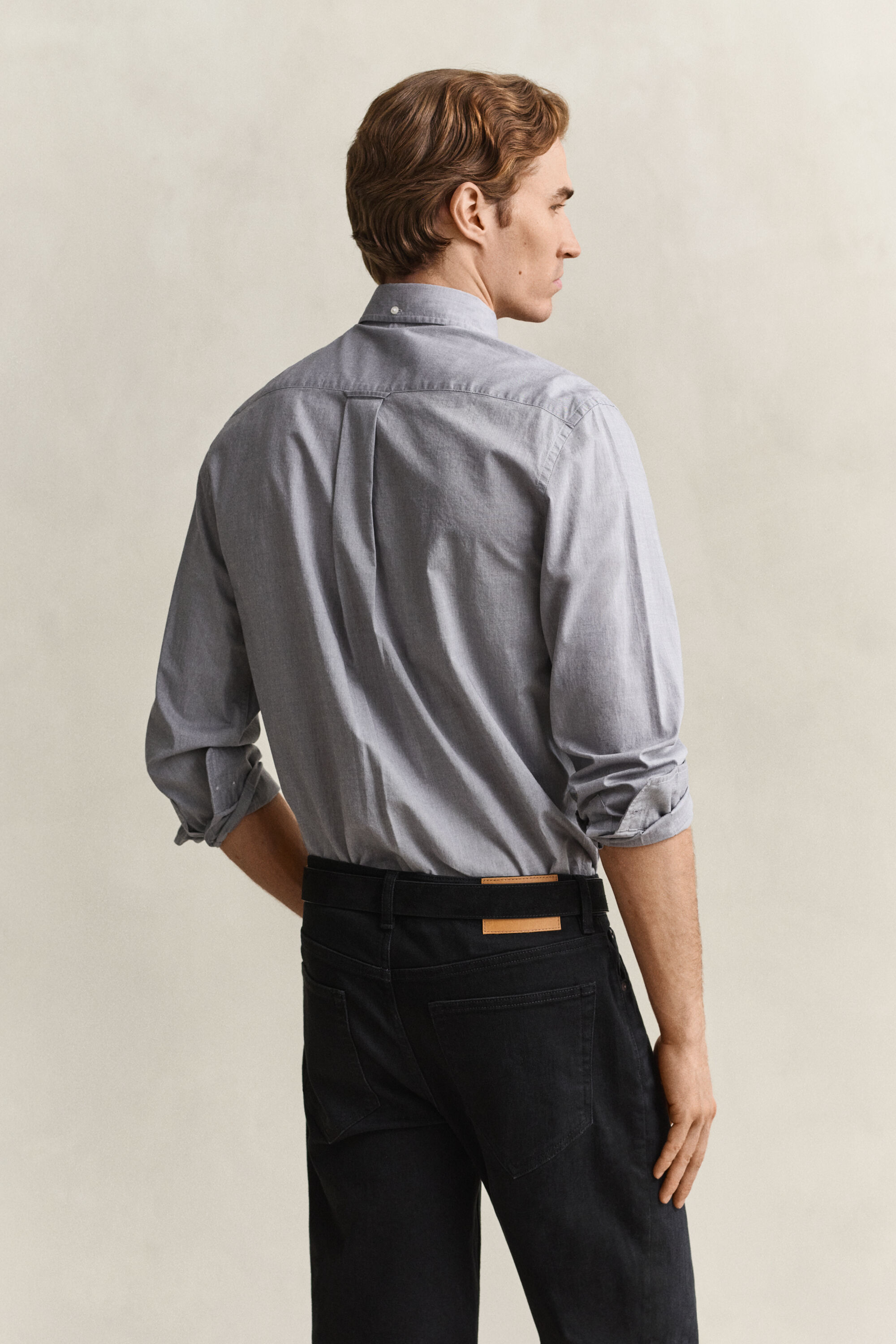 Regular Fit Classic overhemd van poplin