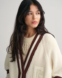 Oversized GANT Varsity vest