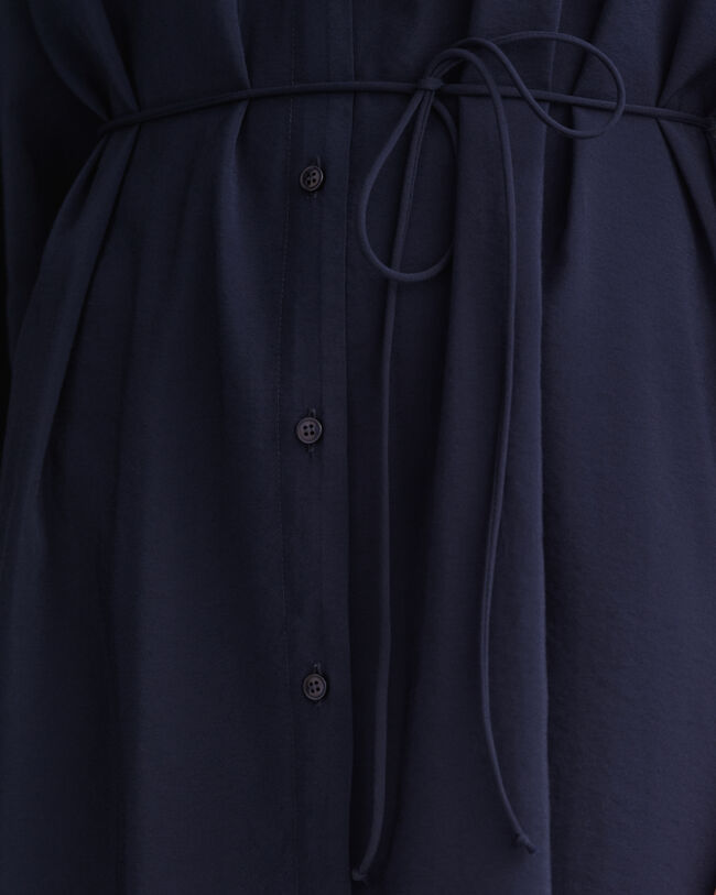 Overhemdjurk met opstaande kraag