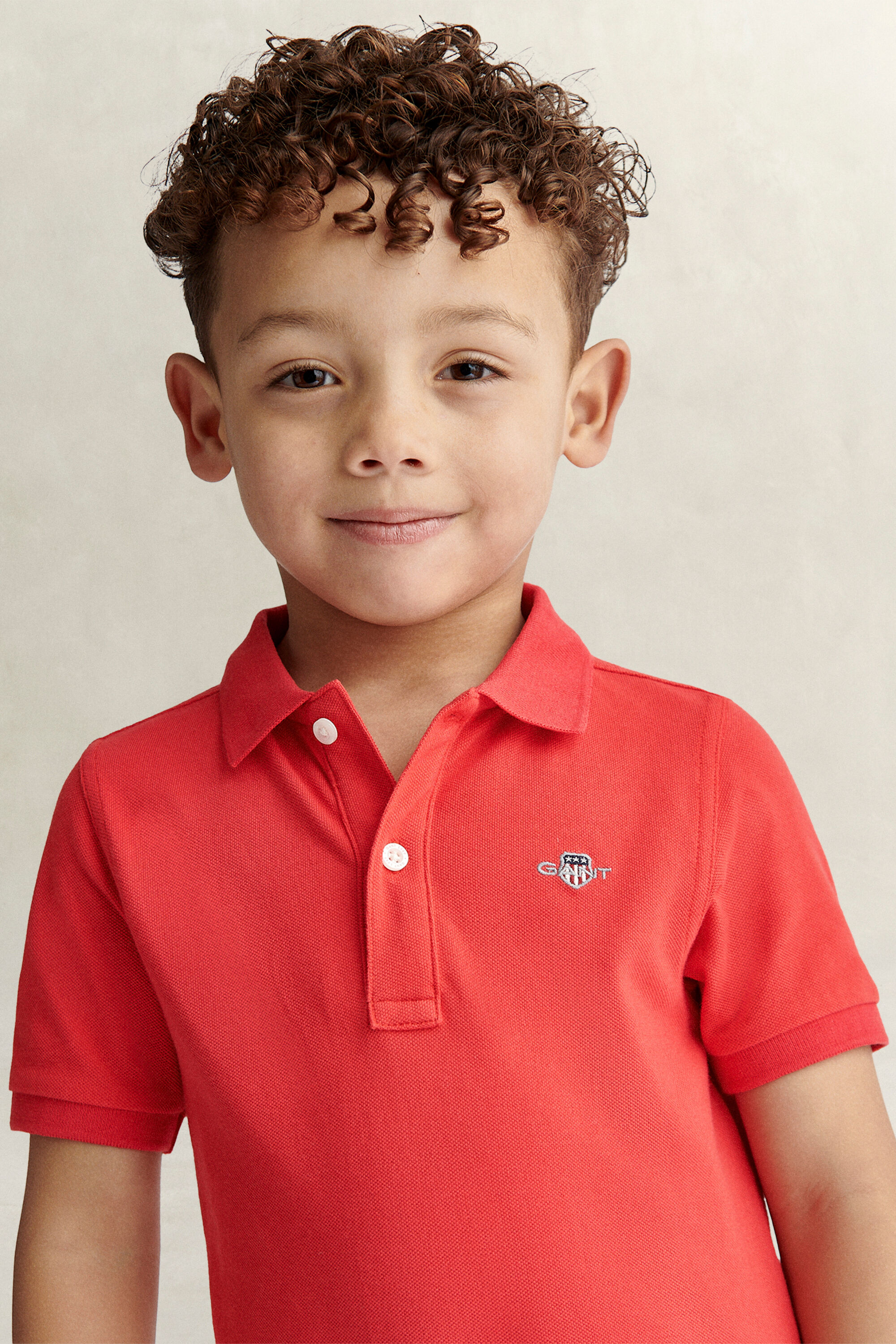Kids Shield piqué poloshirt