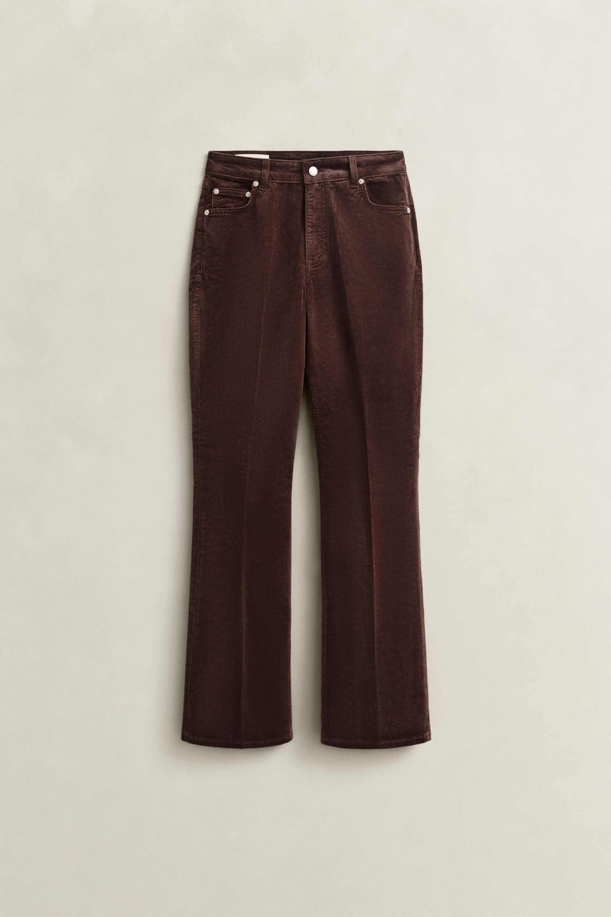 Flared corduroy jeans