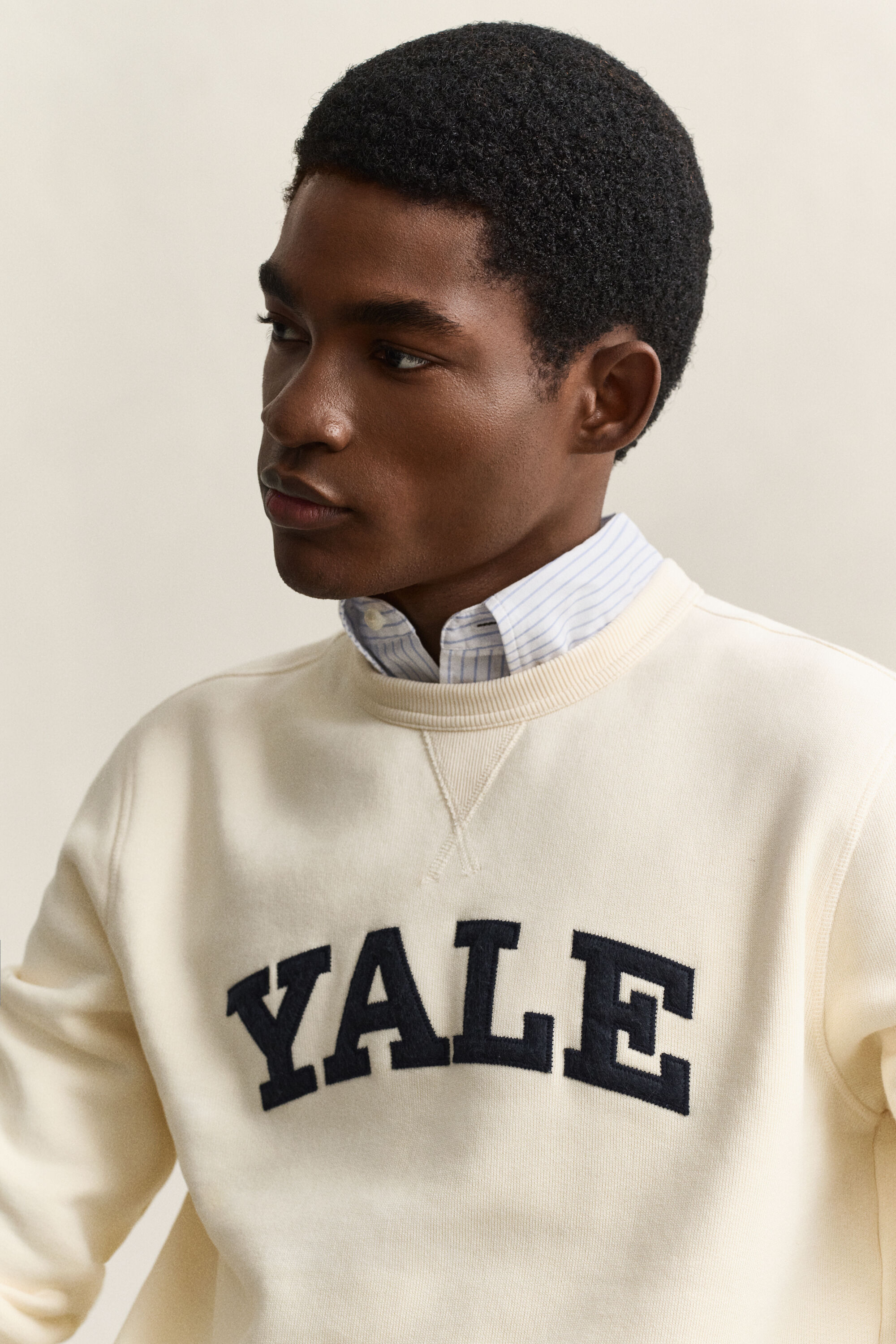 Gant x Yale Sweatshirt met ronde hals