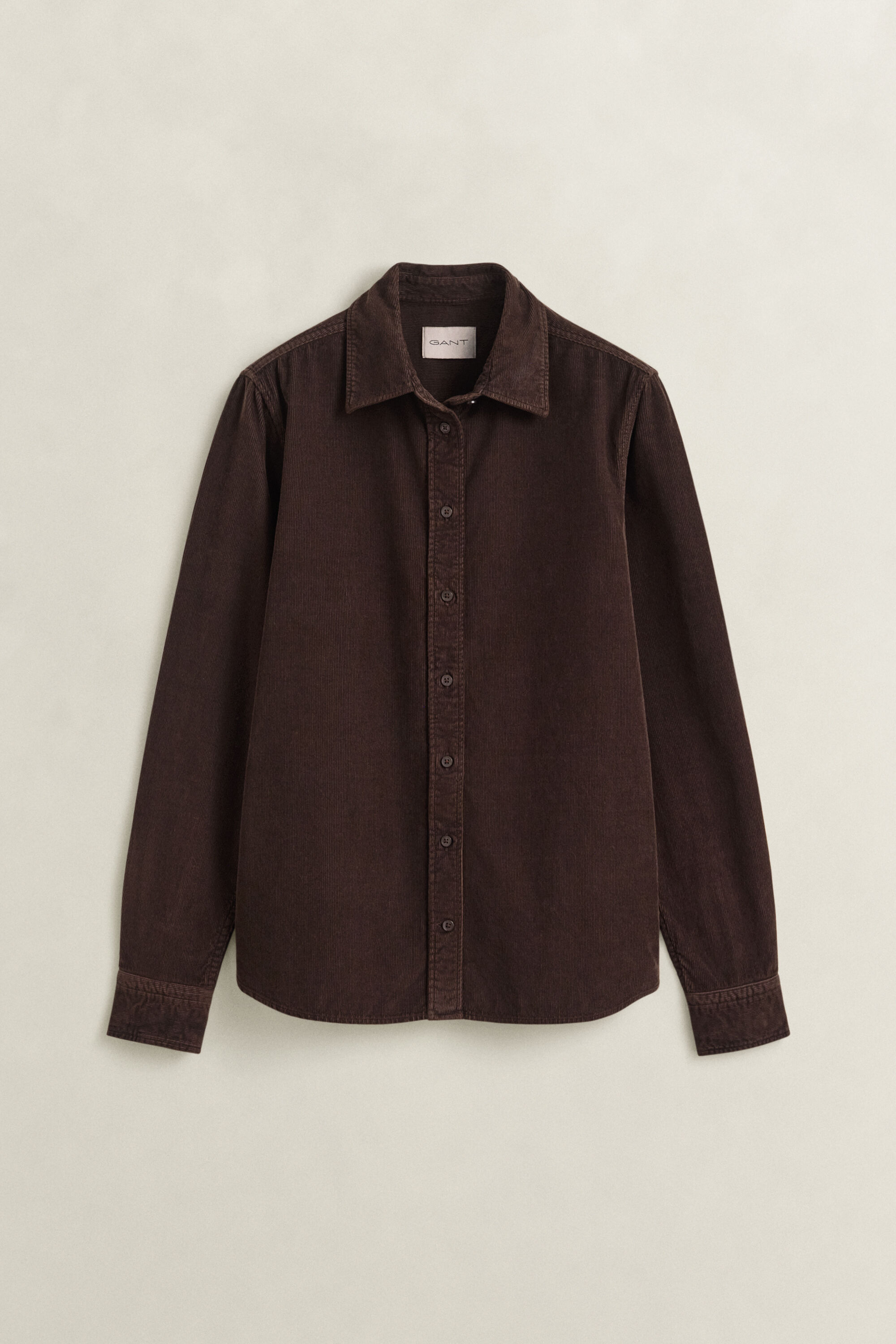 Regular corduroy overhemd
