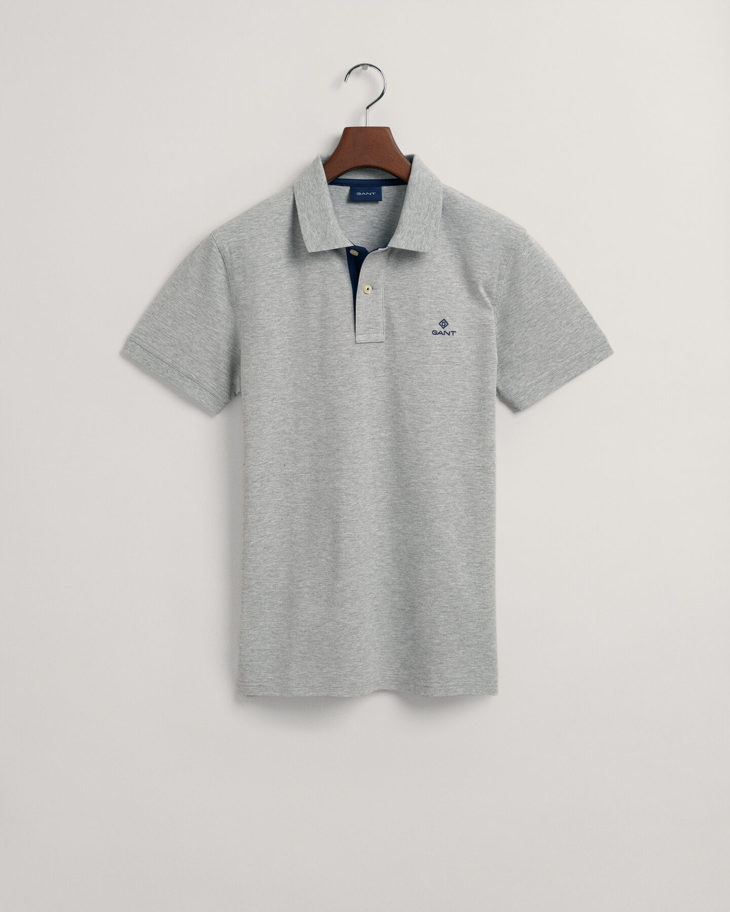 Contrast Collar Piqu&eacute; Rugger