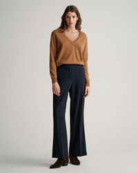 Tuxedo broek met hoge taille