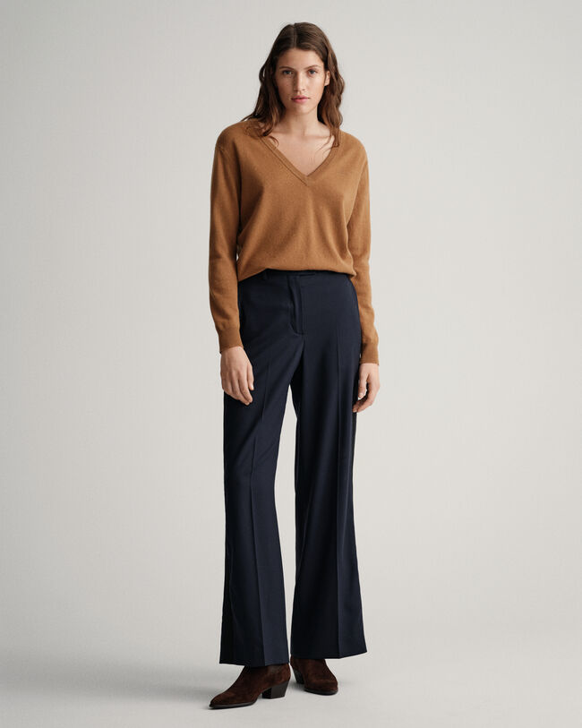 Tuxedo broek met hoge taille