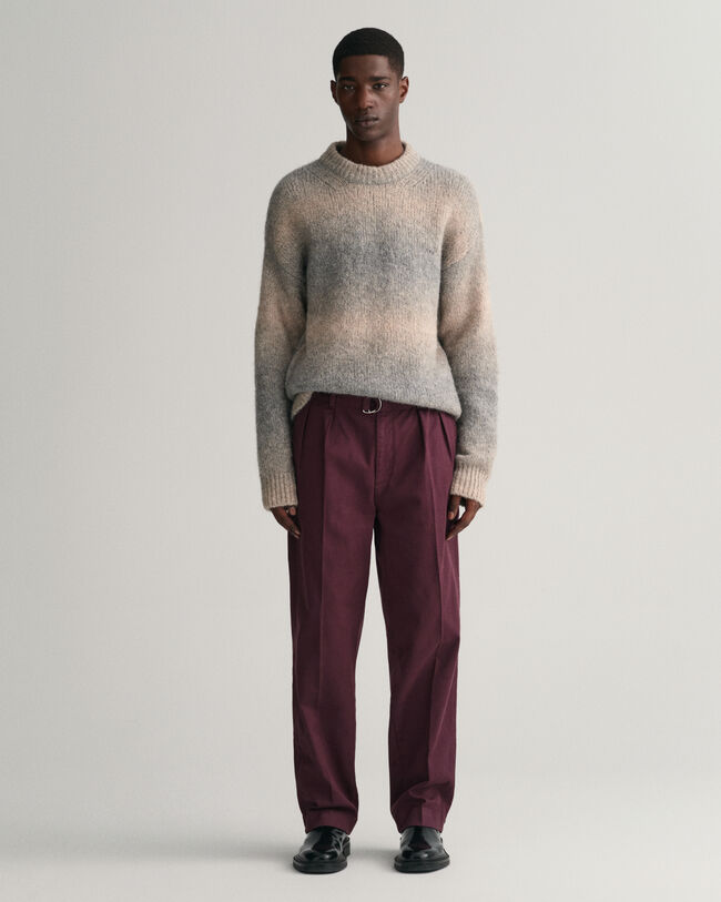 Bandplooichino met riem