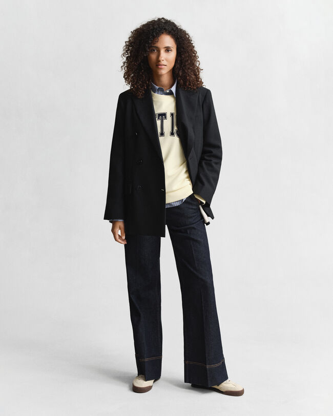 Graphic sweatshirt met ronde hals