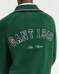 GANT 1949 Graphic vest met ritssluiting