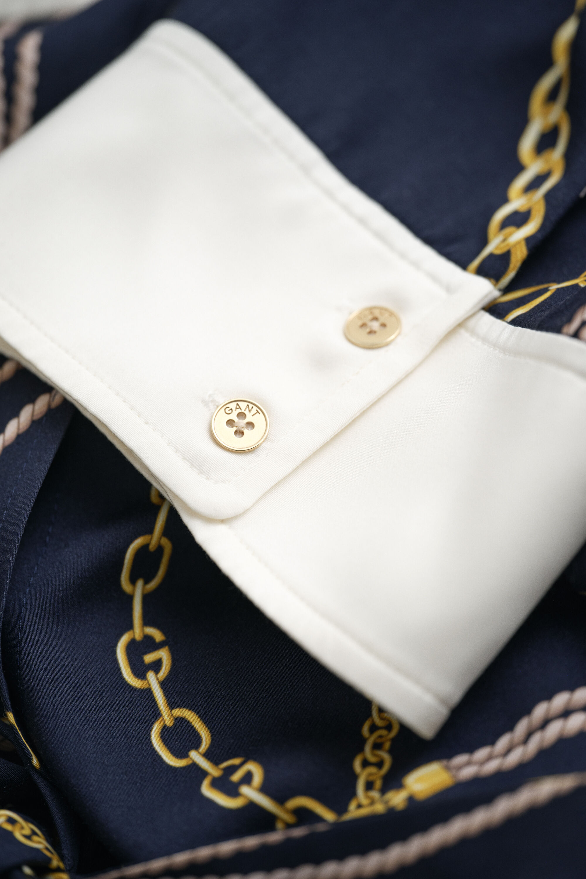 Overoverhemdjurk met contrast