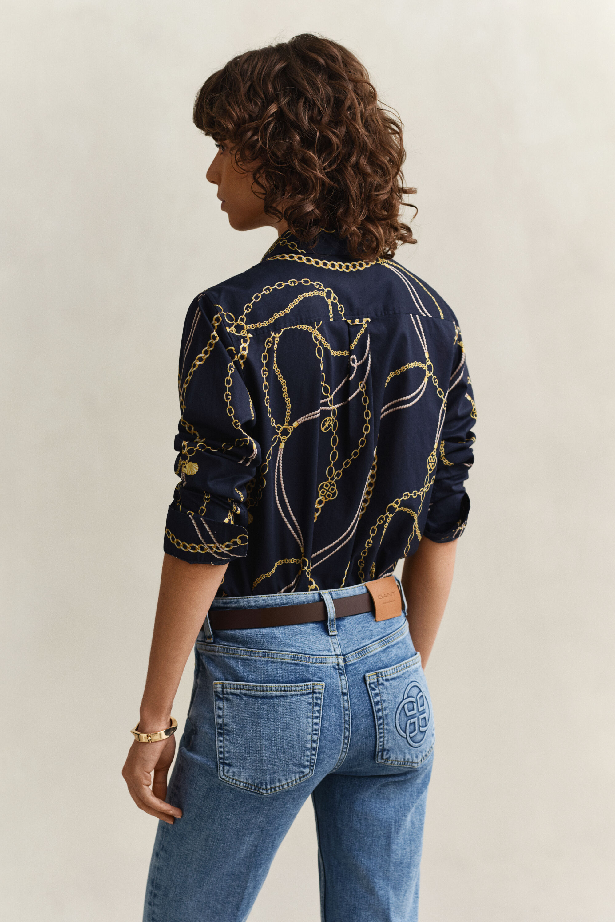 Overoverhemd van katoenen voile