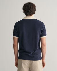 Resort poloshirt van badstof