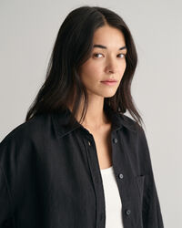 Oversized linnen overhemd