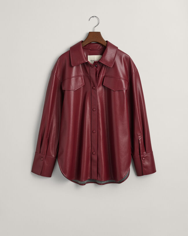 Kunstleren overshirt