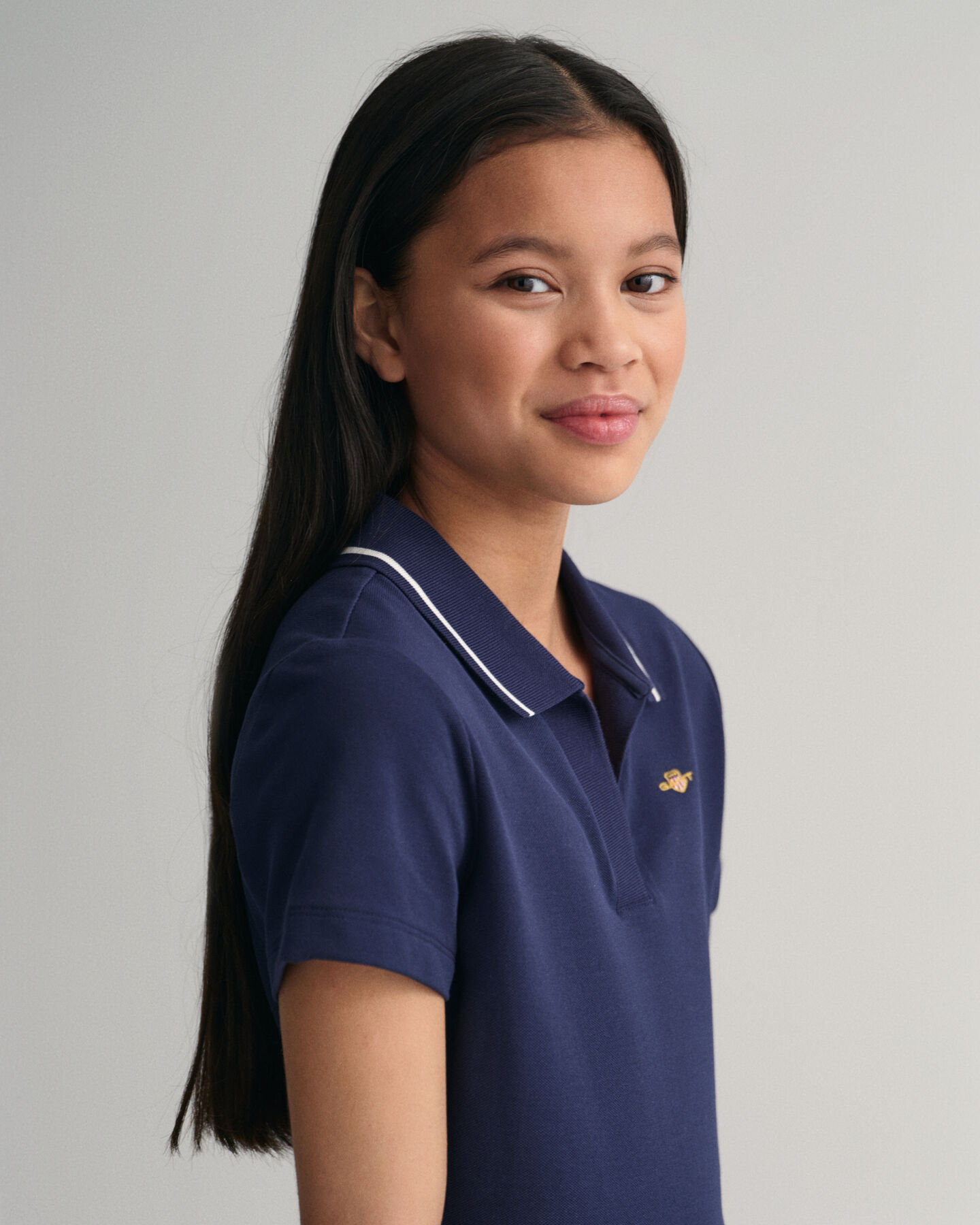 Teen Girls piqu&eacute; Ruggerjurk