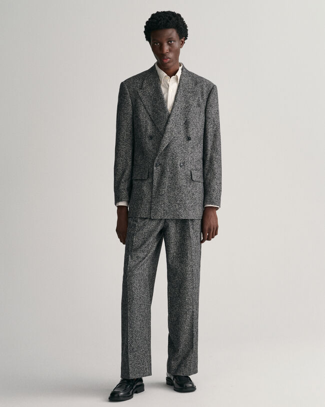 Oversized tweed blazer