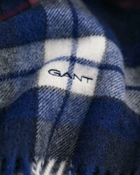 Geruite wollen sjaal