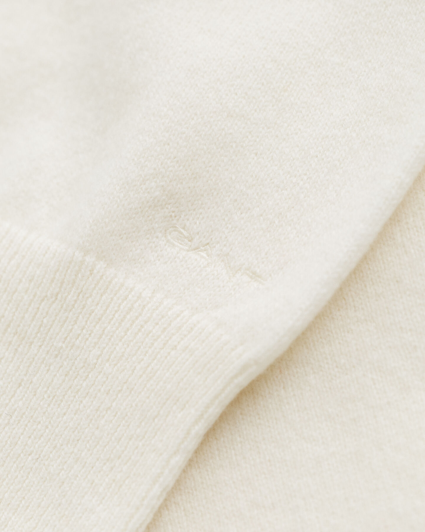 Trui met ronde hals van buitengewoon zachte lamswol