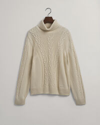 Teen Girls polotrui met grove kabels