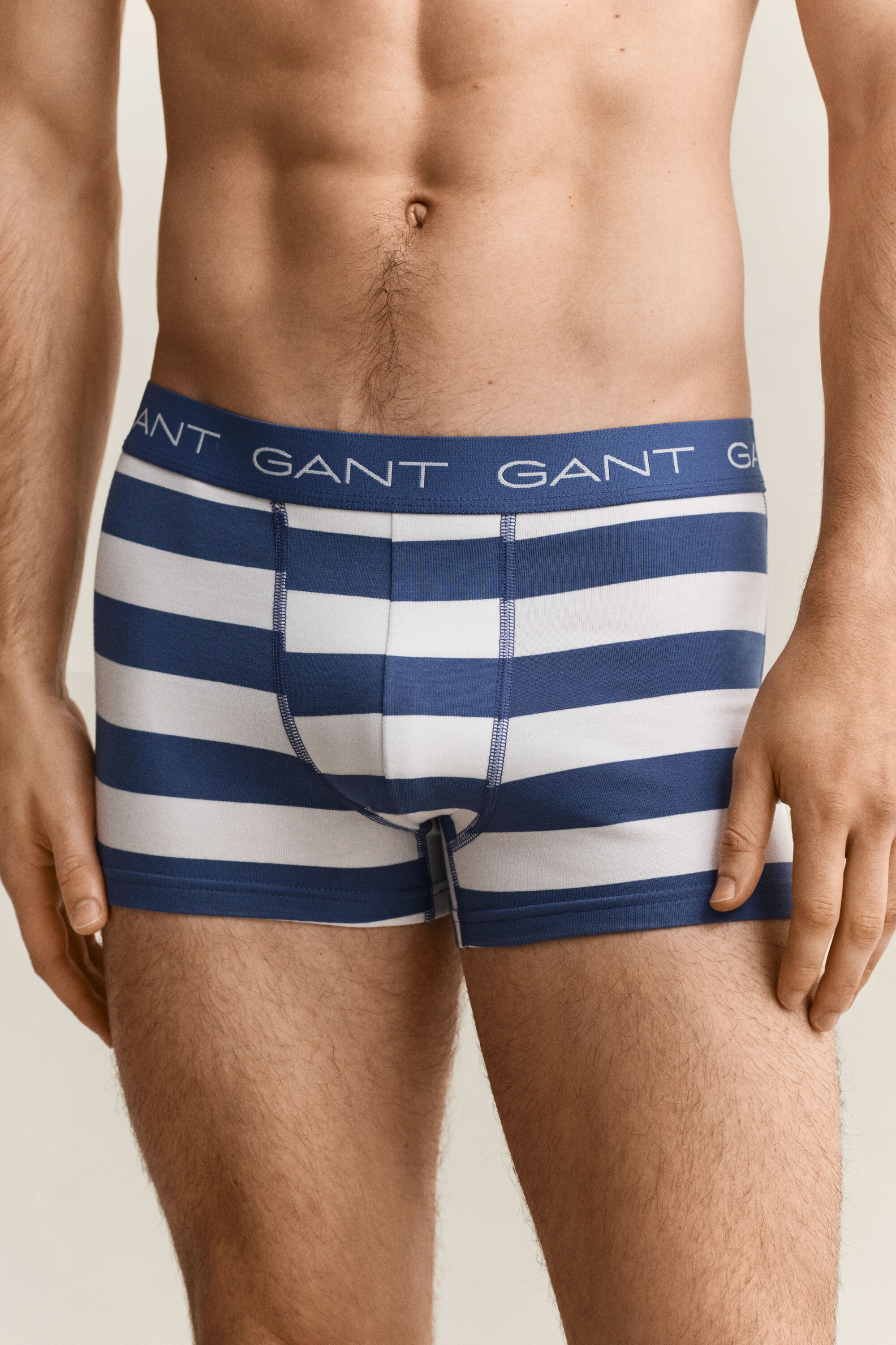 Set van drie gestreepte boxershorts