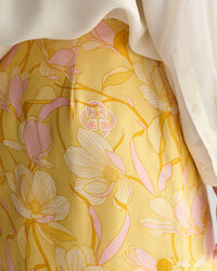 Magnolia Print mini-wikkelrok