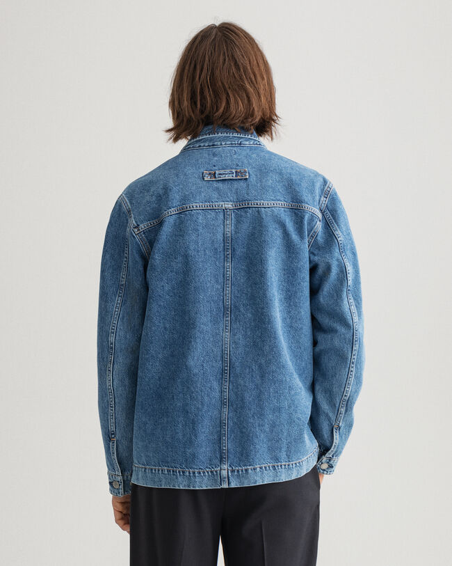 Denim overshirt